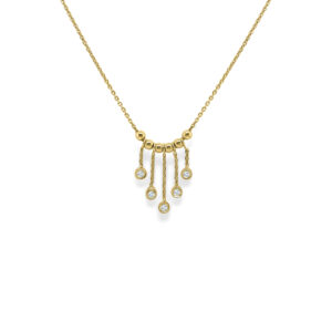 Diamond Drops Necklace