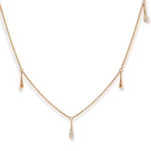 Diamond Teardrop Necklace