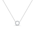Diamond Eternity Circle Necklace