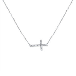 Diamond Cross Necklace