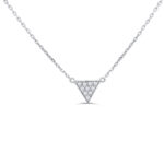 Diamond Triangle Necklace